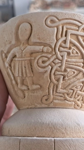 Curiosidades históricas 6 - pila bautismal de Cillamayor